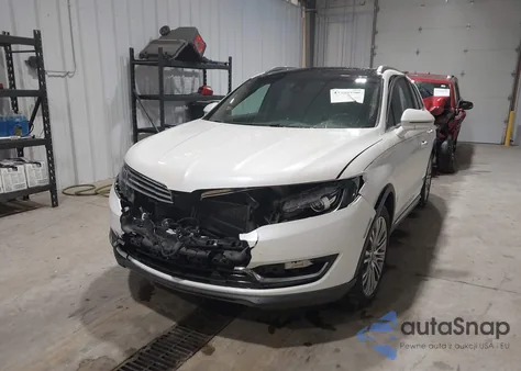 2017 Lincoln Mkx Reserve z USA, uszkodzony, nr VIN 2LMPJ8LR2HB153676